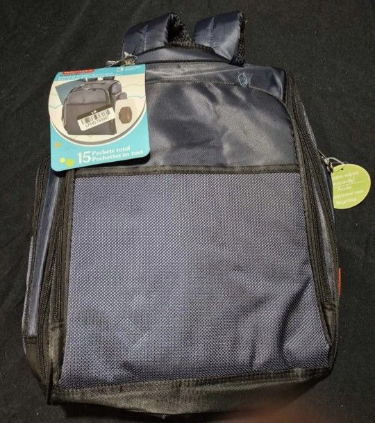 NEW Fisher price Kaden diaper backpack