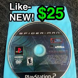 🕷️ Like-NEW PS2 Spider-Man (disc) • $25 🎮