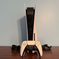 PlayStation 5 (PS5) Disc Edition w/ Controller — Perfect Condition 
