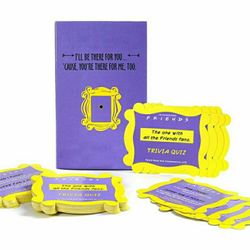 Friends TV Show Merchandise Trivia Quiz Game with 100 Questions for Friends Fans