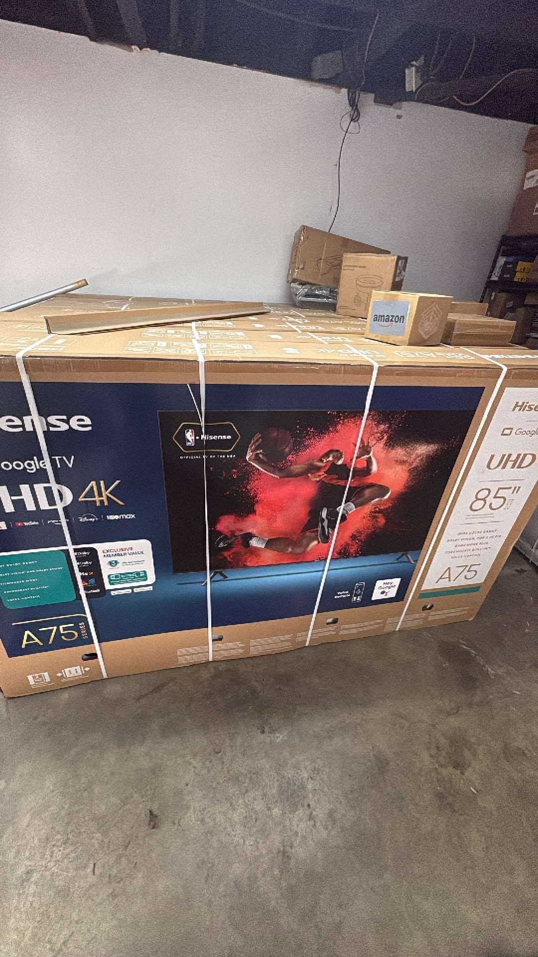 85” Inch Hisense Smart UHDTV 4K Google TV