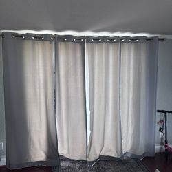 Gray Curtains 84”x52 