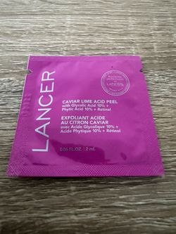 Lancer Caviar Lime Acid Peel 1.2 mL Sample - Brand New