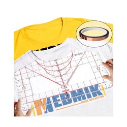 Tshirt Ruler Guide for Vinyl Alignment
