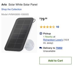 Arlo Solar Panel