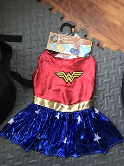 Wonder Woman costume for dog