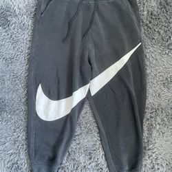 Nike Sportswear Big Swoosh Tech Fleece Jogger Pants CV8660-010 Black | Men XL
