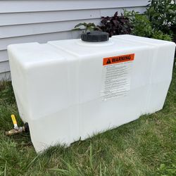 RomoTech Horizontal Square Reservoir Water Tank, 50 gal.
