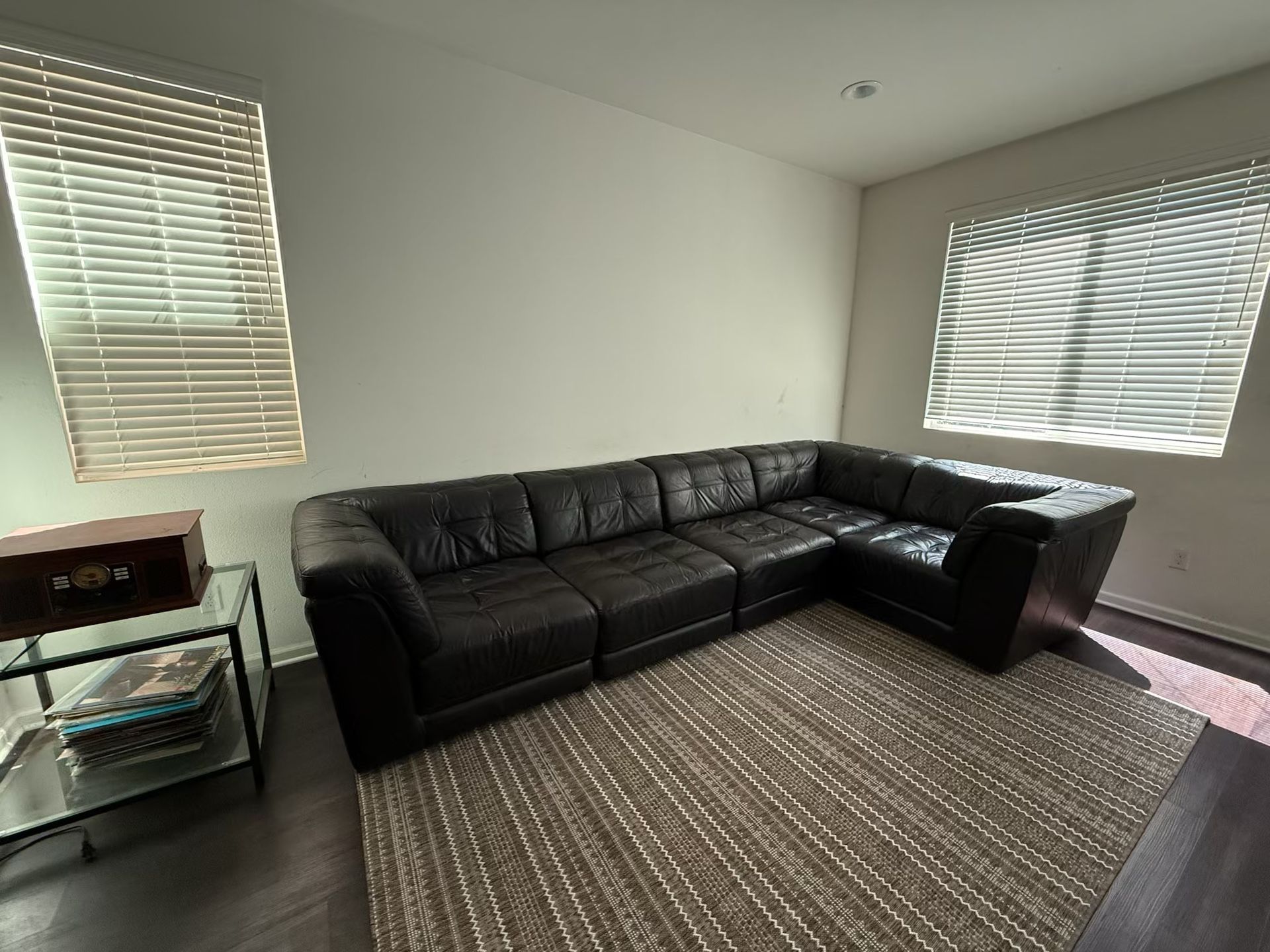 Black Sectional Couch