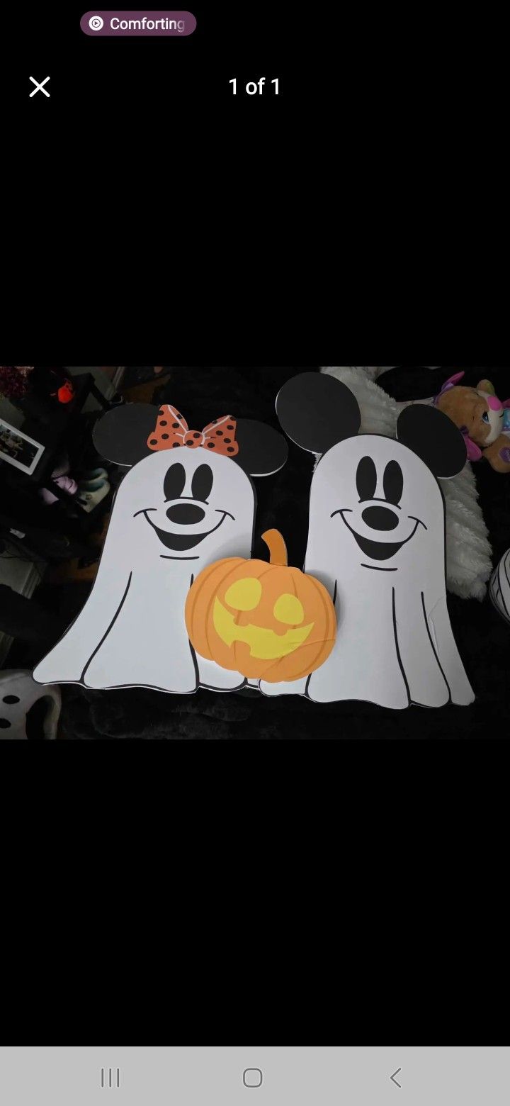 Spooky Minnie And Mickey