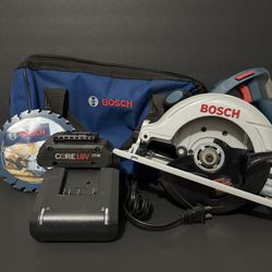 Bosch 18V Circular Saw Kit – Ready to Work!