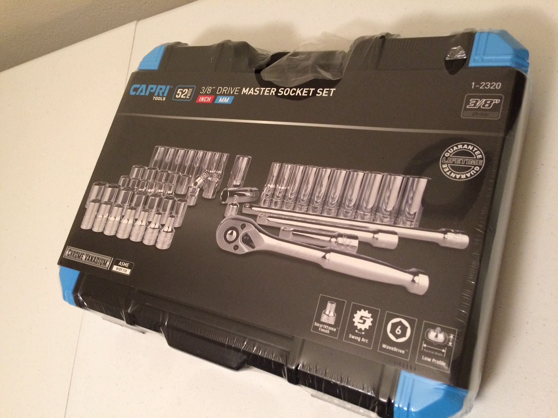 Capri tools 3/8 in drive master socket set