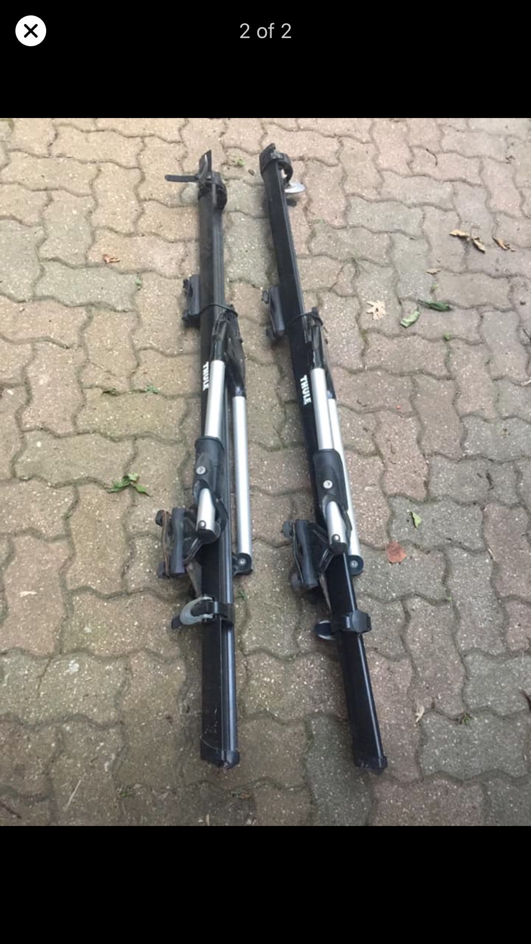 Thule bike roof racks (2)