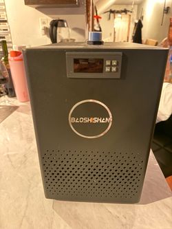 Aquarium Cooler 26 gallon - like new but no pipes or cords. Selling for $100