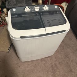 Portable Twin Tub Washing Machine – Washer & Spin Dryer