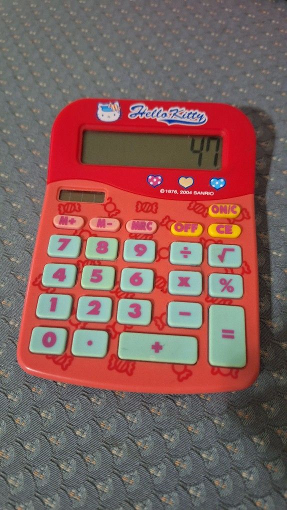 Hello Kitty Calulator