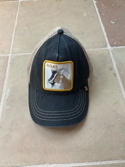 Goorin Bros hat goat blue/black/cream with a signature