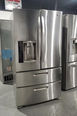 LG 4-Door Stainless Steel Refrigerator

