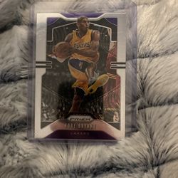 Kobe Bryant Prizm Card