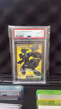 ZEKROM EX ULTRA RARE 2025 PSA 10
