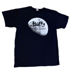 Buffy The Vampire Slayer Black T Shirt Men’s Size Large L Retro Vintage Tee.