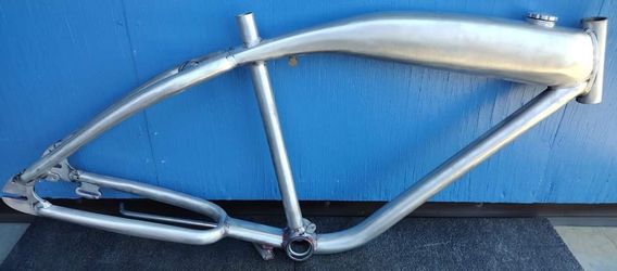 Felt Sealed Gas Tank Frame Billet Gas Cap Motorized Bicycle