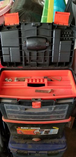 Black and decker mastercart rolling tool box deals