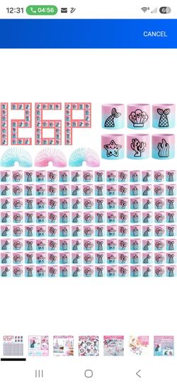 126 Pack Mini Ocean Spring Party Favors for Kids 3-5 4-8,Magic Coil Toys
Stress Relief Treasure Box Toys for Classroom Prize, Goodie Bags Stuffers for