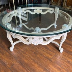 Round Glass Coffee Table