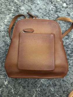 Heshe Leather Backpack