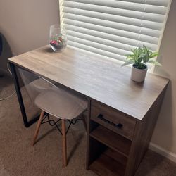 Modern Desk & Chair Set