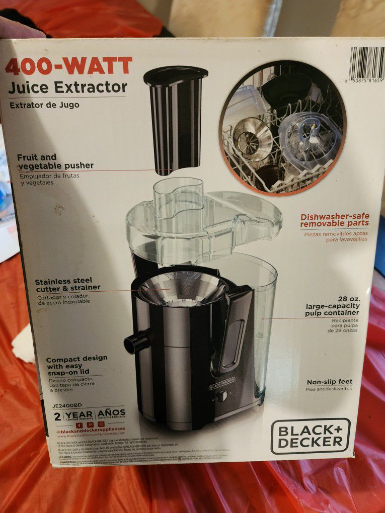 Black And Decker Juicer for Sale in Springfield, MA - OfferUp