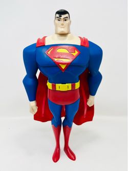 Justice League Superman Animated Series Battery Operated 12" Figure DC Comics