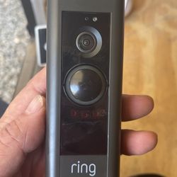 Ring Door Bell Camera Pro.