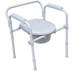Steel Bedside Commode