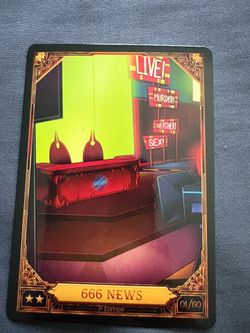 1st edition trading cards, 666 News