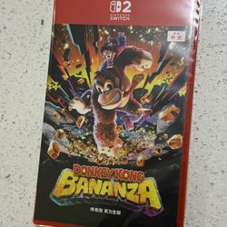 Donkey Kong Bananza Nintendo Switch 2 (New)