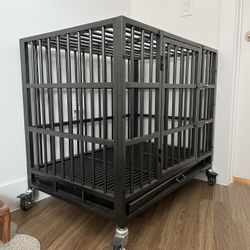 Heavy Duty Steel Dog Crate