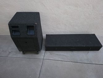 DJ cabinet and coffin