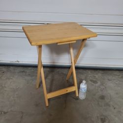 Wooden Tray Heavy Good Condition 