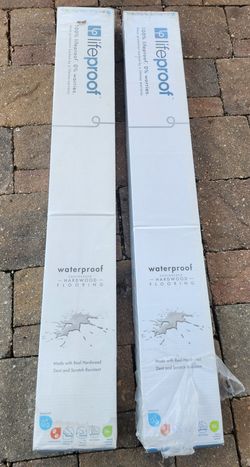 Lifeproof
Whitney Oak 0.27 in. T x 6.5 in. W Click Lock Engineered Hardwood Flooring 2 boxes (43 sqft)