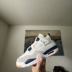 Jordan 4 SB Navy Blue 