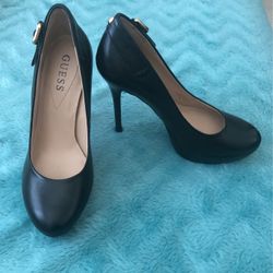Beautiful Guess Black Women Shoes Size 6