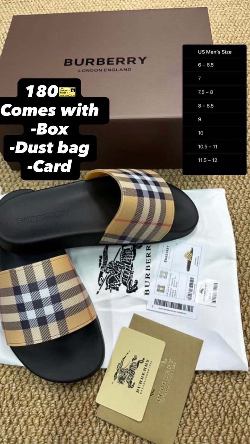 Burberry Slides