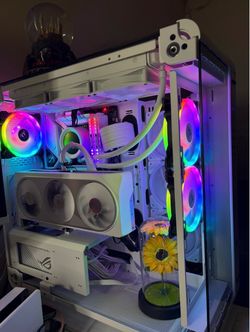 High-End White Gaming PC — RTX 4070 Ti | i7-13700K | 64GB RAM