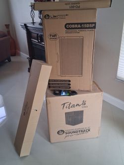 Brand new dj set in box never opened