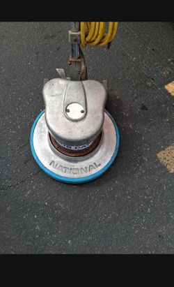 15" National Bob Cat Floor Buffer Cleaning & 15" brush