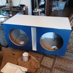 15" Subwoofers And Enclosure. 
