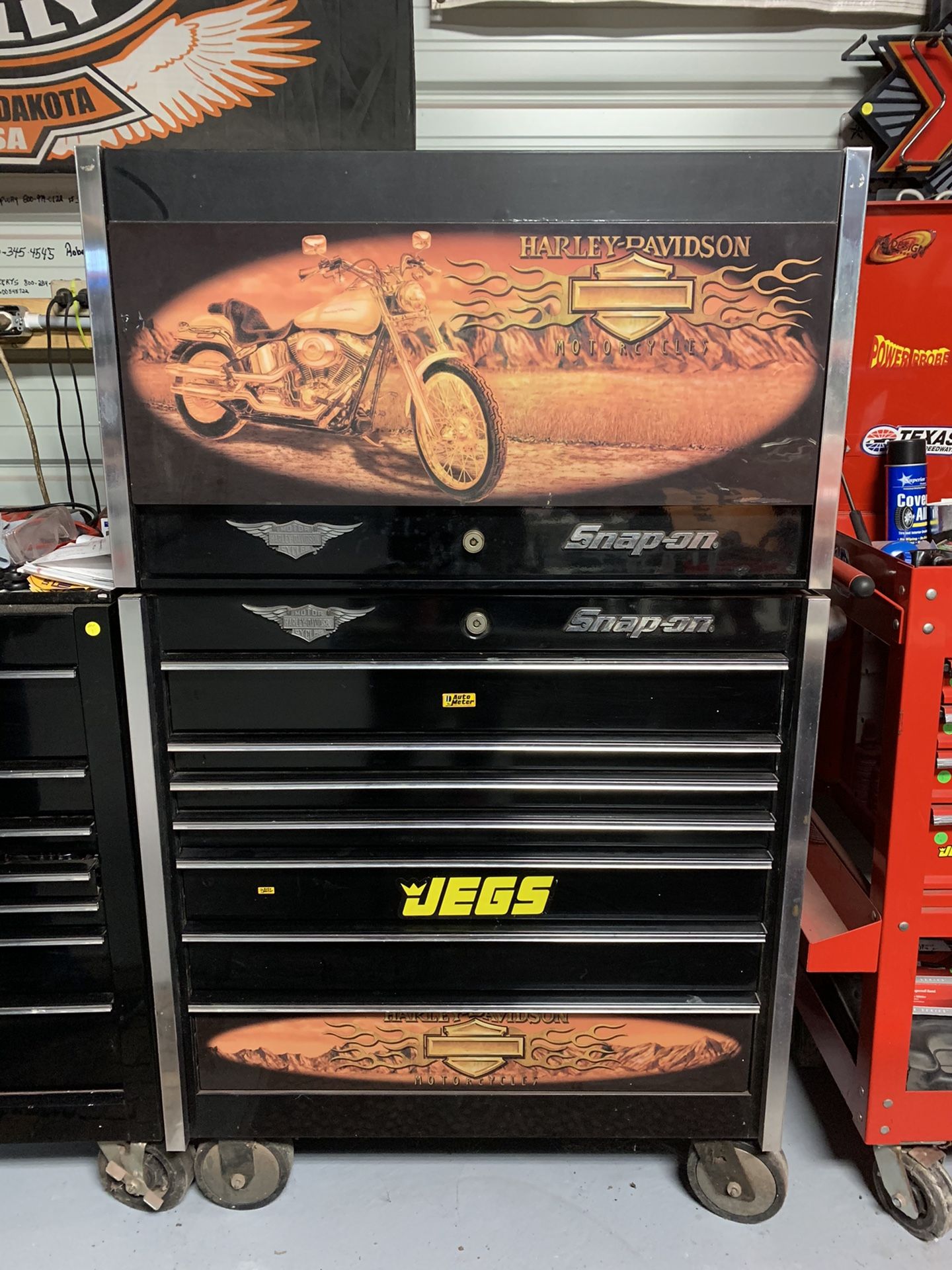 Snap On Harley Davidson Tool Box for Sale in Adkins, TX OfferUp