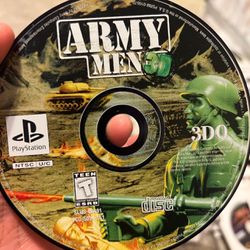 Army men 3D for playstation